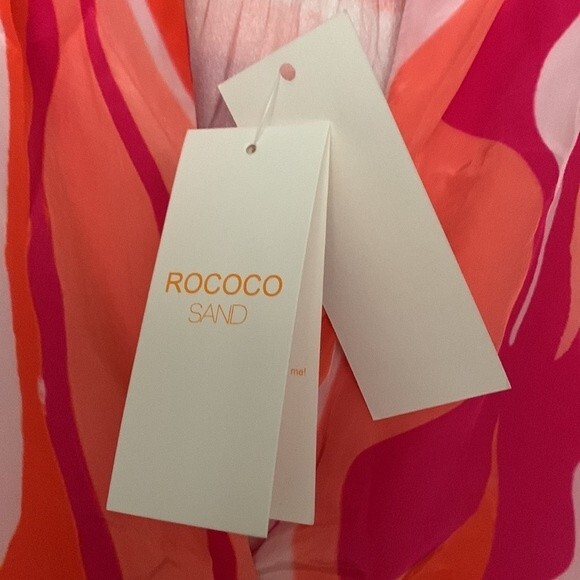 NWT ROCOCO SAND EMILY DRESS - PINK. Size XS (runs big) - Picture 12 of 15